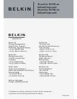 Предварительный просмотр 280 страницы Belkin F5D5131-16 - 10/100 Switch User Manual