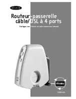 Предварительный просмотр 1 страницы Belkin F5D5230-F (French) Manuel