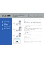 Belkin F5D5730au Quick Installation Manual preview