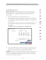 Предварительный просмотр 57 страницы Belkin F5D7000 User Manual