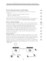 Предварительный просмотр 67 страницы Belkin F5D7000 User Manual