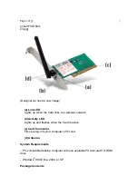 Предварительный просмотр 7 страницы Belkin F5D7000F User Manual