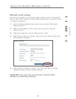 Preview for 25 page of Belkin F5D70010 User Manual