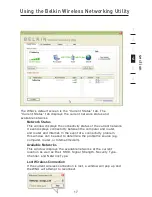 Предварительный просмотр 19 страницы Belkin F5D7010 User Manual
