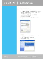 Предварительный просмотр 45 страницы Belkin F5D7630au4A Self Help Manual
