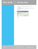 Предварительный просмотр 46 страницы Belkin F5D7630au4A Self Help Manual