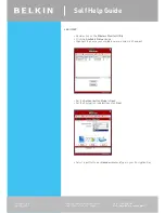 Предварительный просмотр 48 страницы Belkin F5D7630au4A Self Help Manual