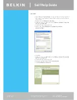 Предварительный просмотр 54 страницы Belkin F5D7630au4A Self Help Manual