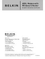 Предварительный просмотр 108 страницы Belkin F5D7632uk4v3000 User Manual