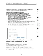 Предварительный просмотр 49 страницы Belkin F5D7633uk4 (German) Benutzerhandbuch