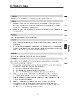 Предварительный просмотр 69 страницы Belkin F5D7633uk4 (German) Benutzerhandbuch