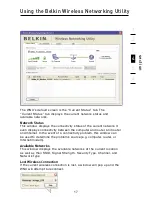 Предварительный просмотр 19 страницы Belkin F5D8013 User Manual