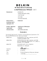 Preview for 48 page of Belkin F5D8051ea User Manual