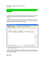 Предварительный просмотр 39 страницы Belkin F5D8053E Manual