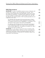 Preview for 47 page of Belkin F5D8233-4 User Manual