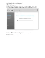 Предварительный просмотр 18 страницы Belkin F5D8235-4 - N+ Wireless Router User Manual