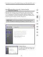 Предварительный просмотр 29 страницы Belkin F5D8633-4 User Manual