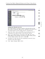 Предварительный просмотр 59 страницы Belkin F5D8633-4 User Manual