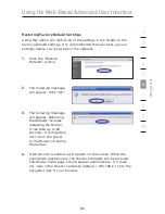 Предварительный просмотр 67 страницы Belkin F5D8633-4 User Manual