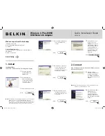 Belkin F5D9050 Quick Installation Manual preview