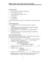 Preview for 4 page of Belkin F5D9630 User Manual