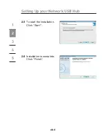 Предварительный просмотр 6 страницы Belkin F5L009 - Network USB Hub User Manual