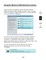 Предварительный просмотр 7 страницы Belkin F5L009 - Network USB Hub User Manual