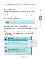 Предварительный просмотр 13 страницы Belkin F5L009 - Network USB Hub User Manual