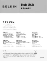 Предварительный просмотр 44 страницы Belkin F5L009 - Network USB Hub User Manual