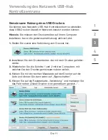 Предварительный просмотр 57 страницы Belkin F5L009 - Network USB Hub User Manual
