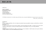 Belkin F5L075USB Quick Installation Manual preview