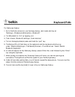 Preview for 9 page of Belkin F5L104tt Quick Install Manual