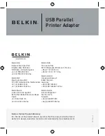 Предварительный просмотр 6 страницы Belkin F5U002vea User Manual