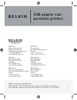 Предварительный просмотр 18 страницы Belkin F5U002vea User Manual