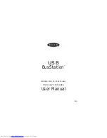 Belkin F5U100-ORG - USB Busstation Hub User Manual preview