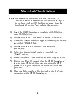 Preview for 4 page of Belkin F5U109 User Manual