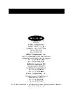 Preview for 14 page of Belkin F5U109 User Manual