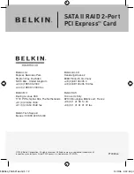 Предварительный просмотр 14 страницы Belkin F5U197ea User Manual