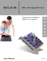 Belkin F5U220 User Manual preview