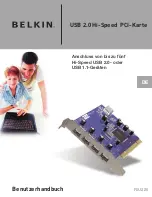 Preview for 35 page of Belkin F5U220 User Manual