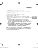 Предварительный просмотр 9 страницы Belkin F5U222vuk1 User Manual