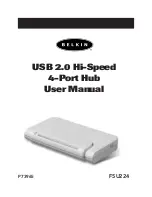 Belkin F5U224 User Manual предпросмотр