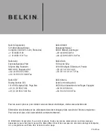 Предварительный просмотр 22 страницы Belkin F5U231 User Manual