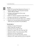 Предварительный просмотр 5 страницы Belkin F5U239 - SATA II ExpressCard Storage Controller Serial User Manual