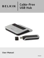 Belkin F5U301 - CableFree USB Hub User Manual предпросмотр