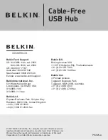 Предварительный просмотр 29 страницы Belkin F5U301 - CableFree USB Hub User Manual