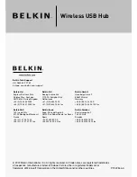 Предварительный просмотр 8 страницы Belkin F5U302ea Quick Installation Manual