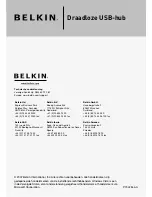 Предварительный просмотр 32 страницы Belkin F5U302ea Quick Installation Manual