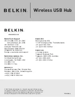 Belkin F5U303 User Manual предпросмотр