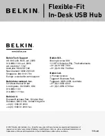 Предварительный просмотр 1 страницы Belkin F5U413 User Manual